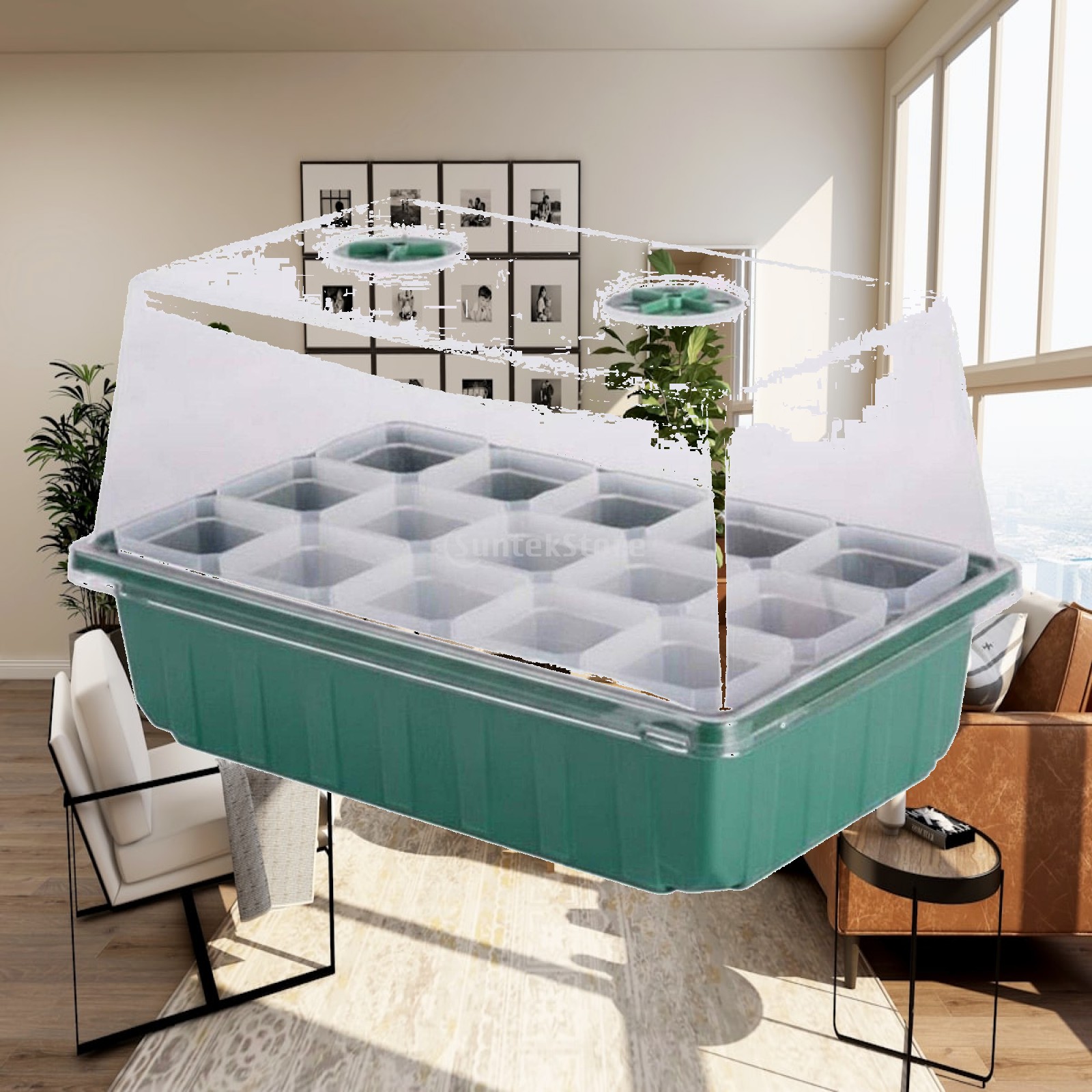 Dome Propagation Kit - Miniaturowa szklarnia z pogrubionego plastiku, kopuła