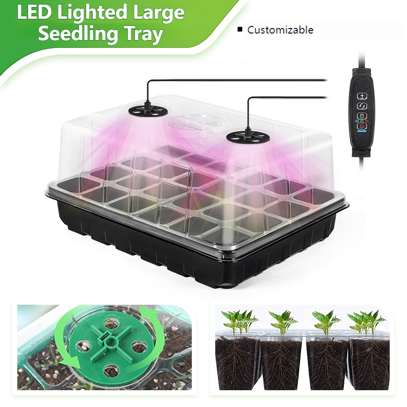 Zestaw tacek do rozsady 24/48  – Dome Propagation Kit recenzja i cena