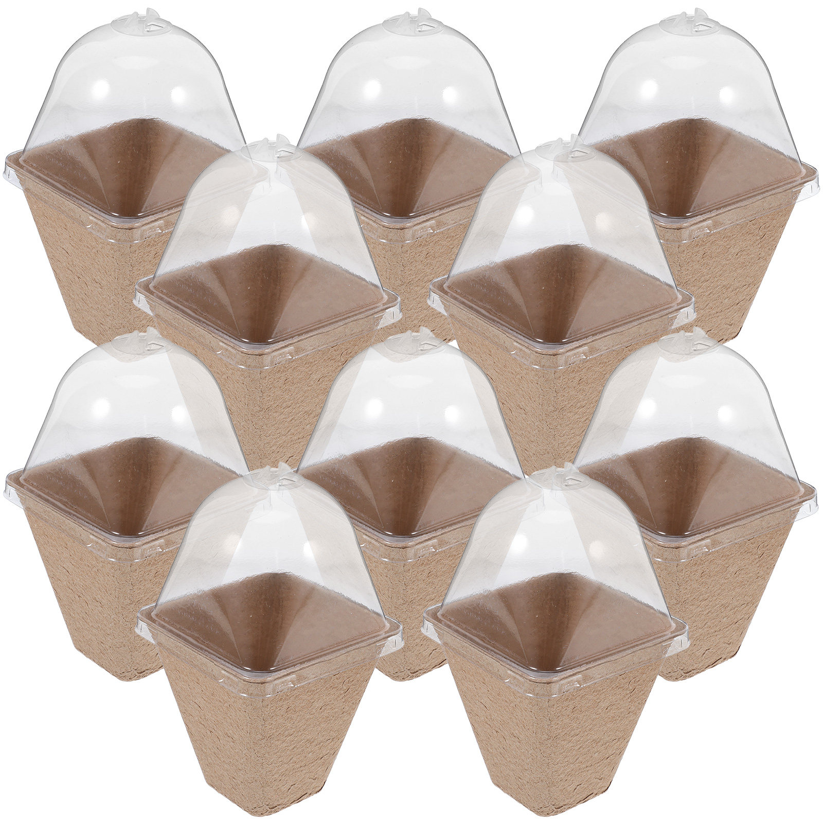 10 szt. Zestaw trwałych donicz – Dome Propagation Kit recenzja i cena